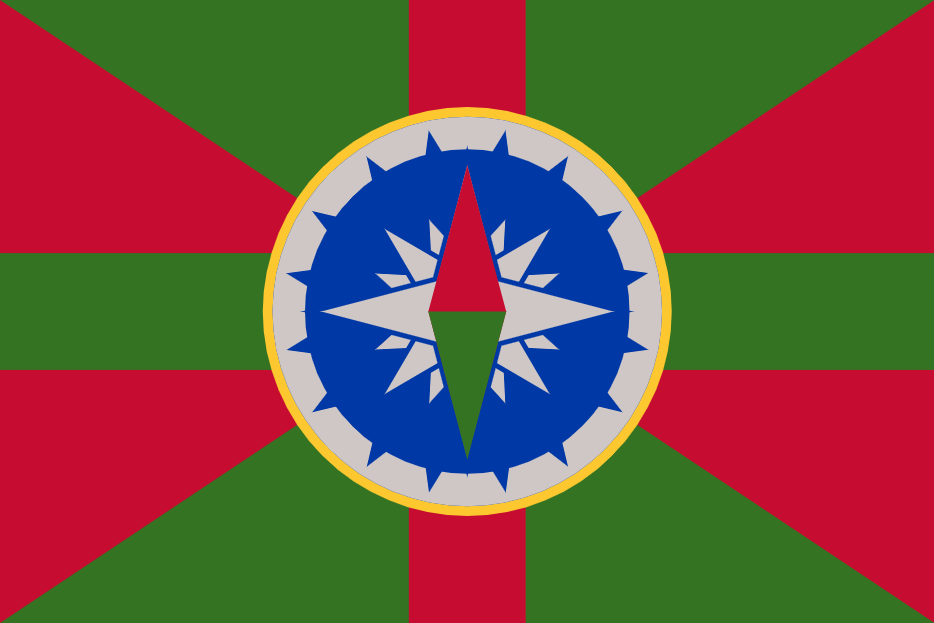 Regional Flag of the Order of the Silver Compass