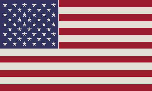 Regional Flag of United States of America